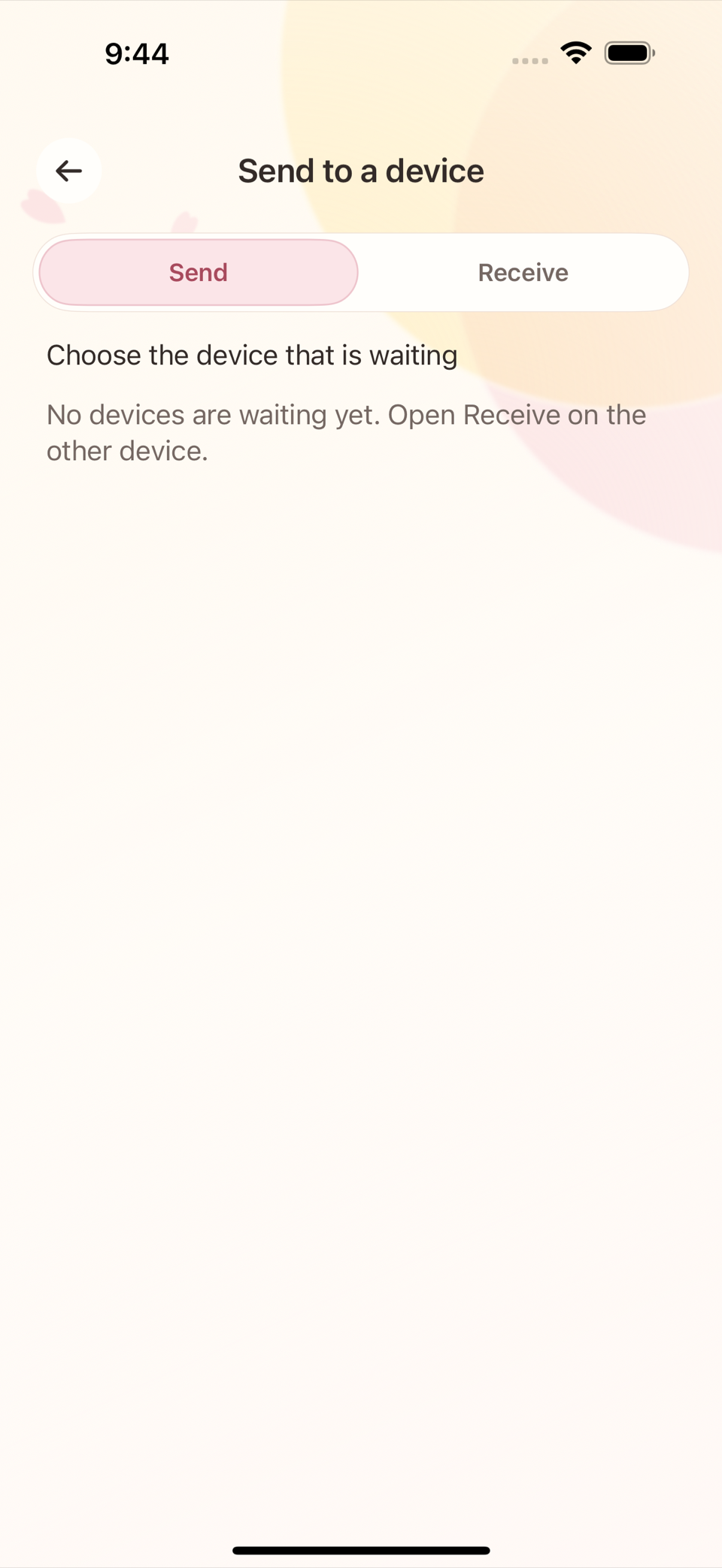 Device transfer